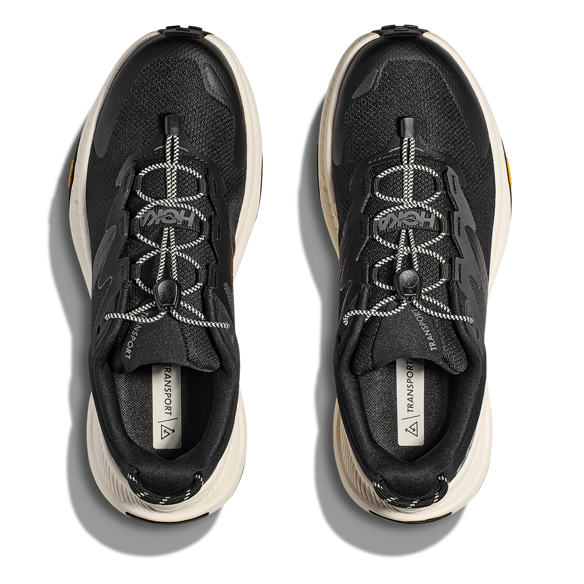Hoka Transport - Black - Alabaster