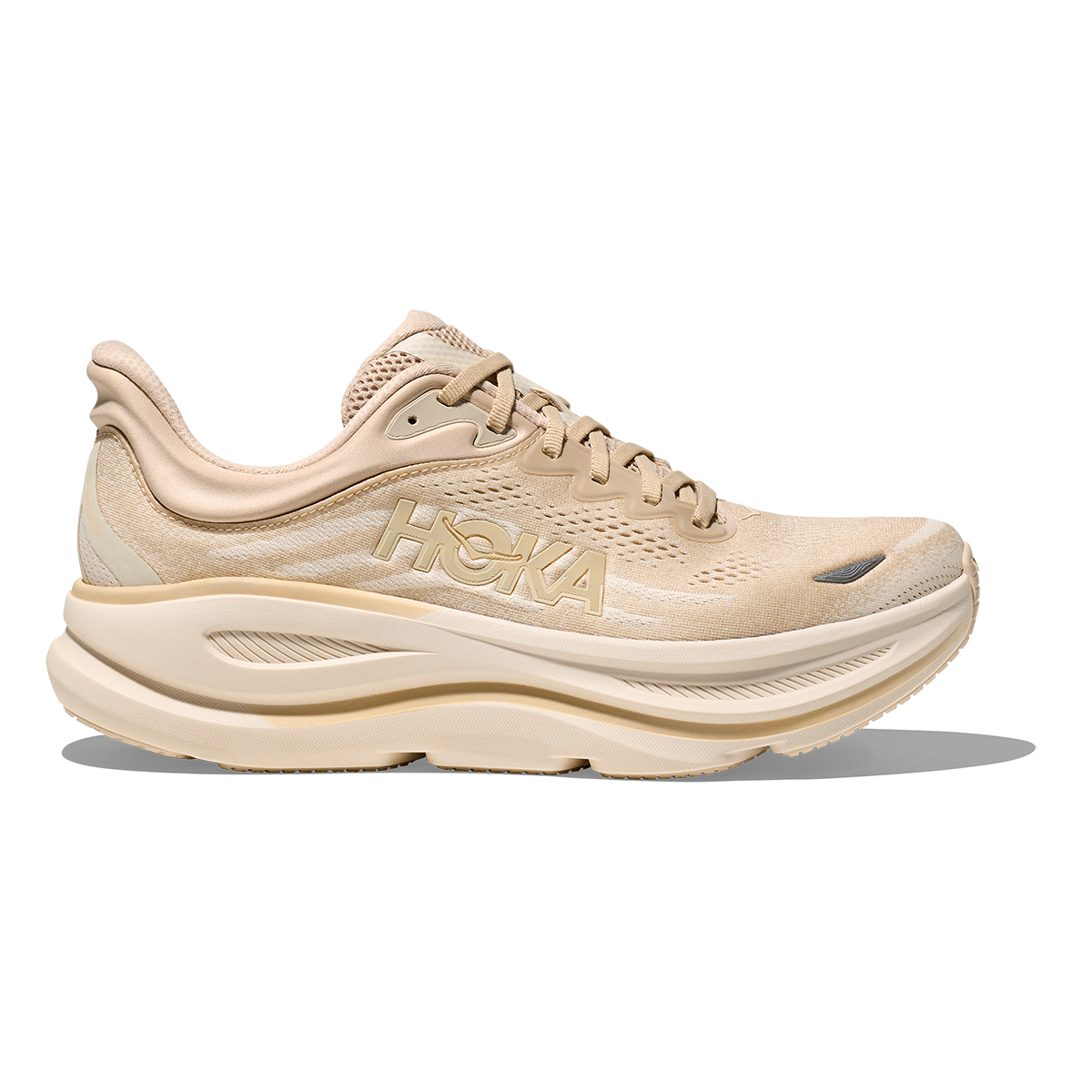 Hoka Bondi 9 Oatmeal - Oat Milk