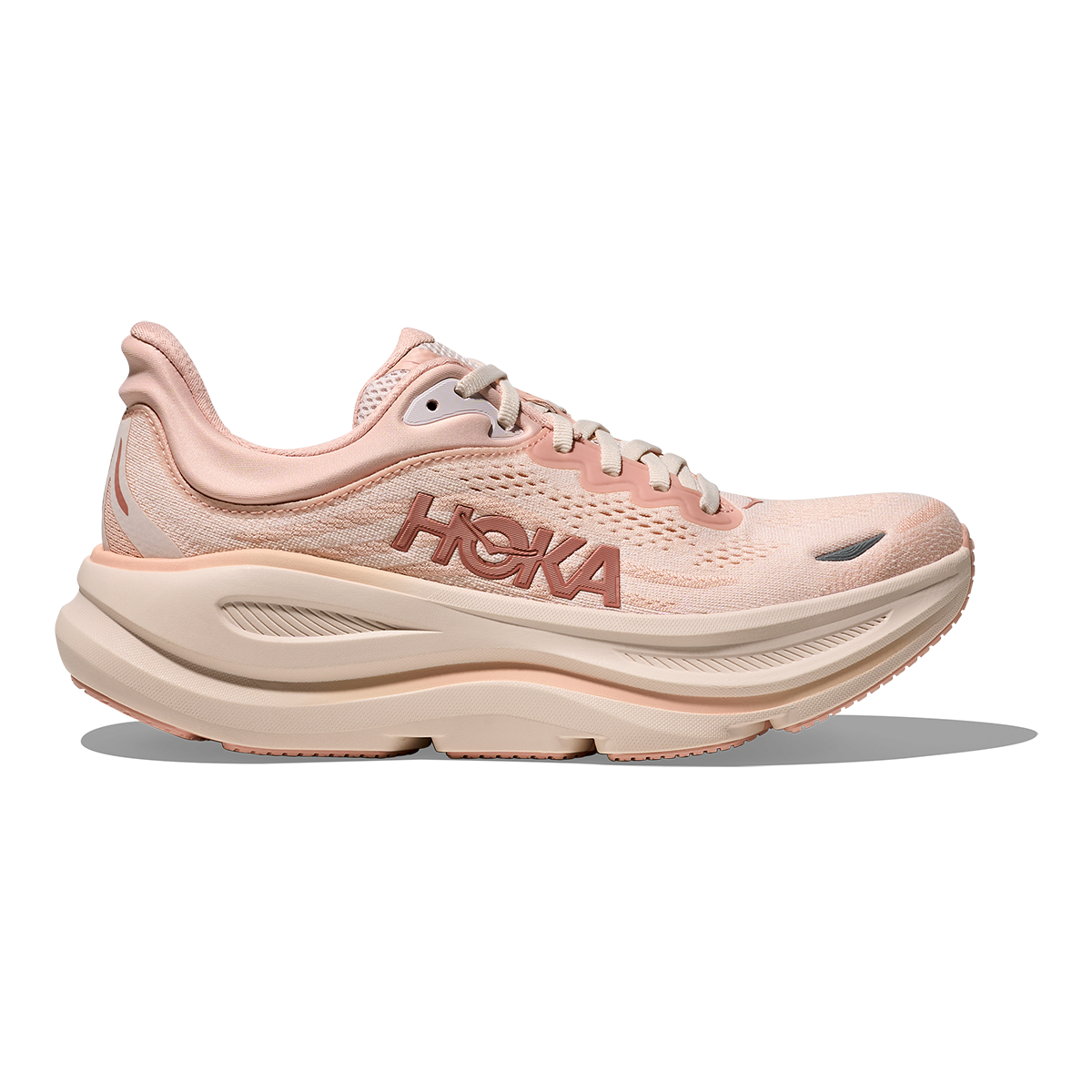 Hoka Bondi 9 Rose Latte - Rose Cream