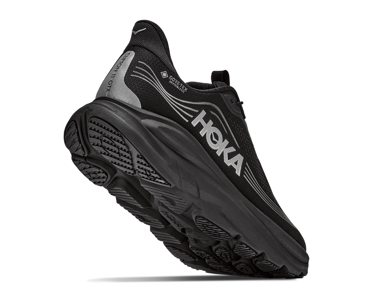 Men's Clifton 11 GTX - Black / Black